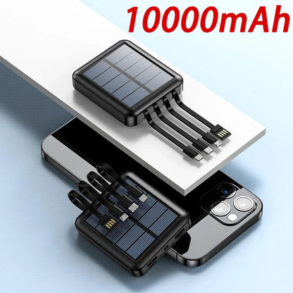 4 in 1 Solar Charging Power Bank - Wholesalus