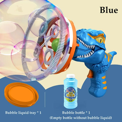 Dinosaur Bubble Gun Machine Toy - Wholesalus