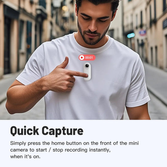 HD WiFi Wearable Action Body Cam