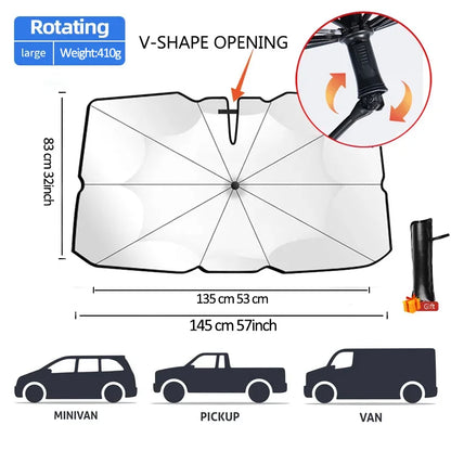Car Sunshade Windshield - Wholesalus