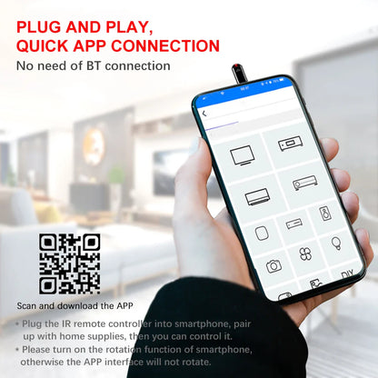 Universal Mini Smart Phone Remote Controller - Wholesalus