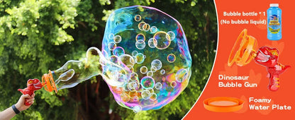 Dinosaur Bubble Gun Machine Toy - Wholesalus