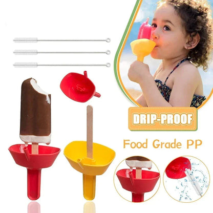 Popsicle Holder with Straw - Wholesalus