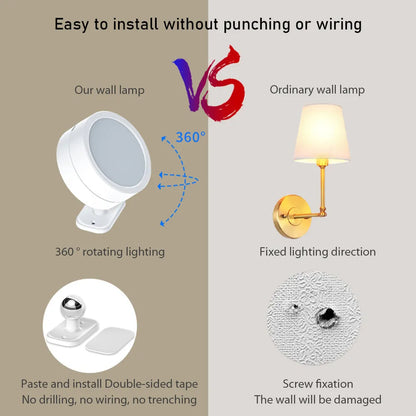 USB Magnetic Touch and Remote Control Spotlight - Wholesalus