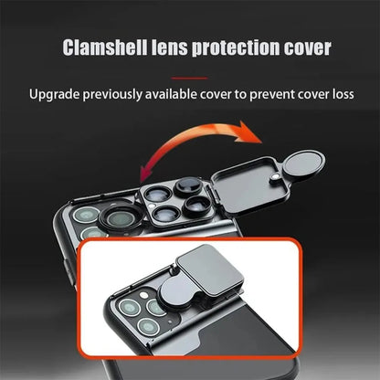5 in 1 Mobile Fisheye Telephoto Lens Case - Wholesalus