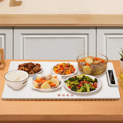 Foldable Food Warmer Tray with Adjustable Temperature - Wholesalus