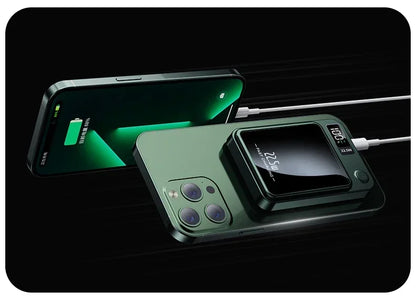 Magnetic Wireless LED Display Fast Charging Power Bank - Wholesalus