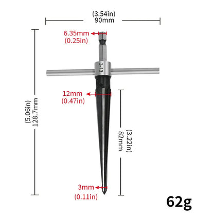 Steel Tapered Reamer - Wholesalus