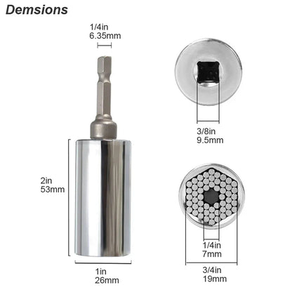 Universal Socket Wrench Tool - Wholesalus