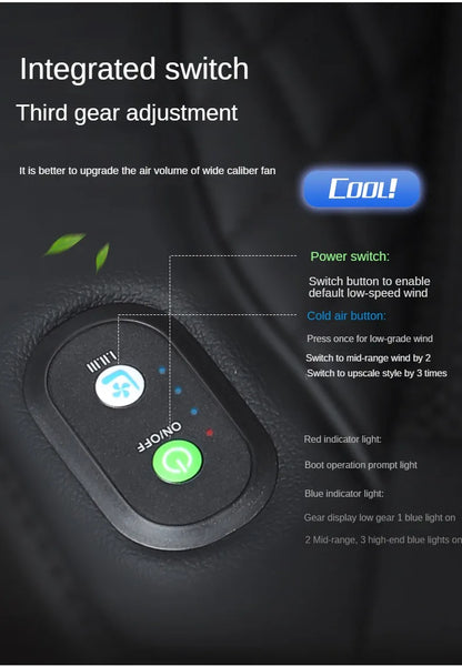 Car Cool Air Ventilation Seat Cover - Wholesalus
