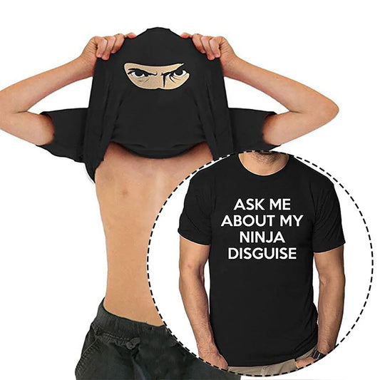 Ninja Disguise Flip T-Shirt - Wholesalus