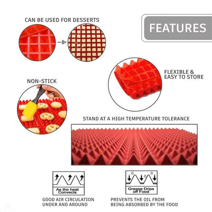 Non-Stick Silicone Cooking Mat - Wholesalus