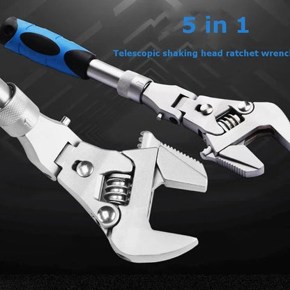 Multifunctional Retractable Ratchet Wrench - Wholesalus