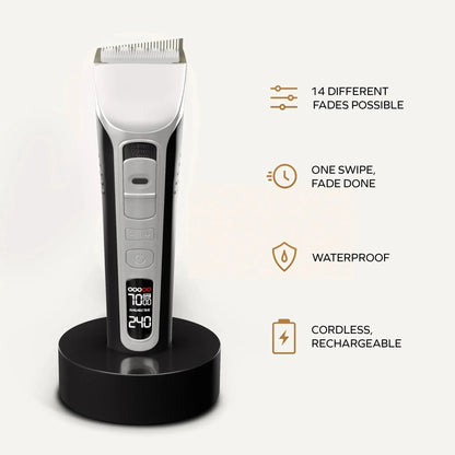 Professional LCD Inclined Hair Trimmer - Wholesalus
