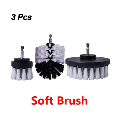Drill Attachment Scrub Brush Kit - Wholesalus
