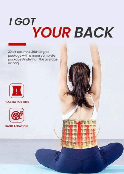 Inflatable Lumbar Pain Relief Belt - Wholesalus