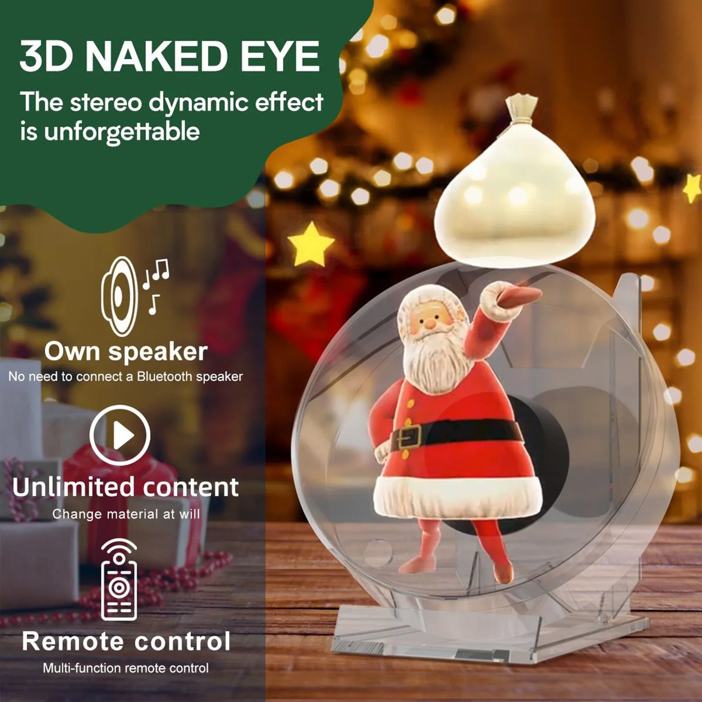 Mini 3D Holographic Projector - Wholesalus