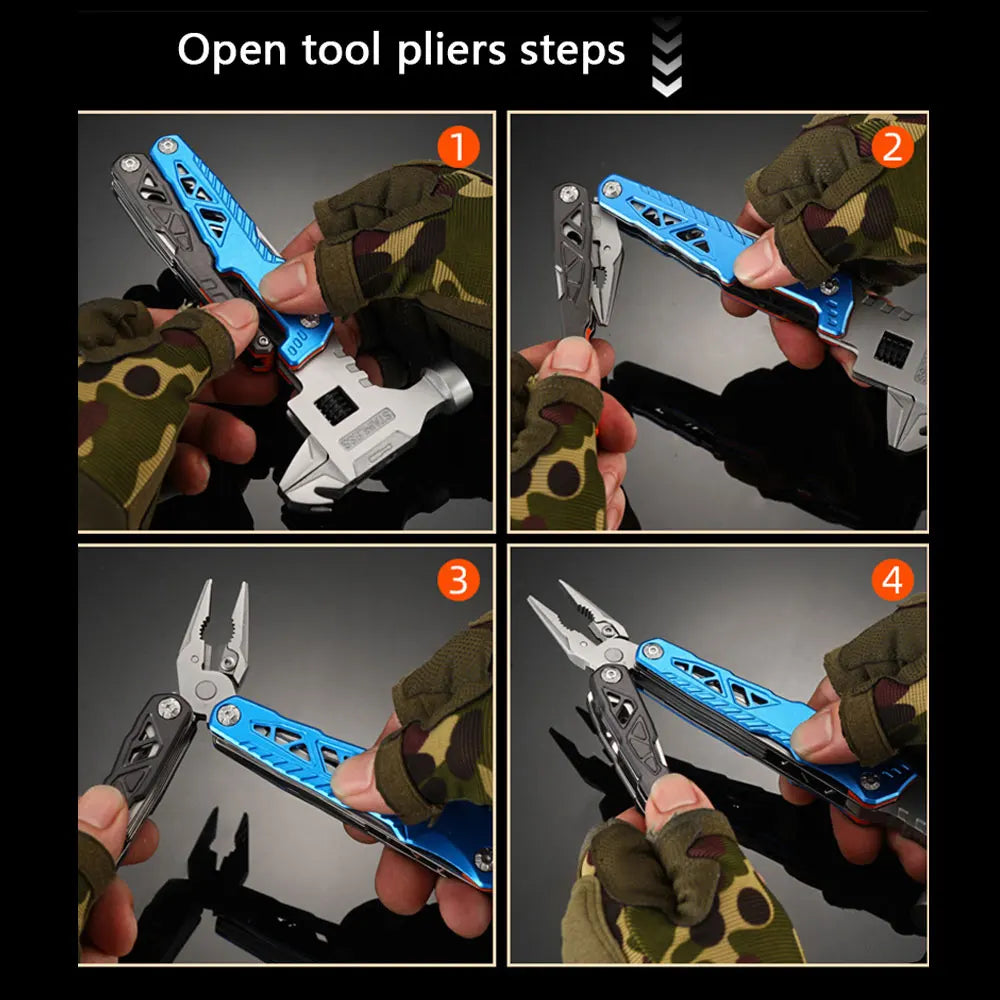 Multifunctional Wrench Pliers Hammer