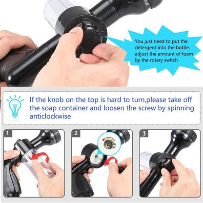 8 In 1 High Pressure Hose Nozzle - Wholesalus