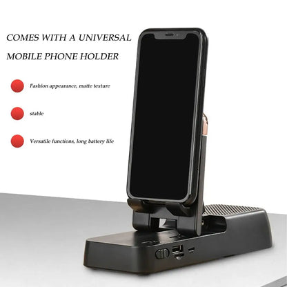 Mobile Holder With Wireless Speaker - Wholesalus