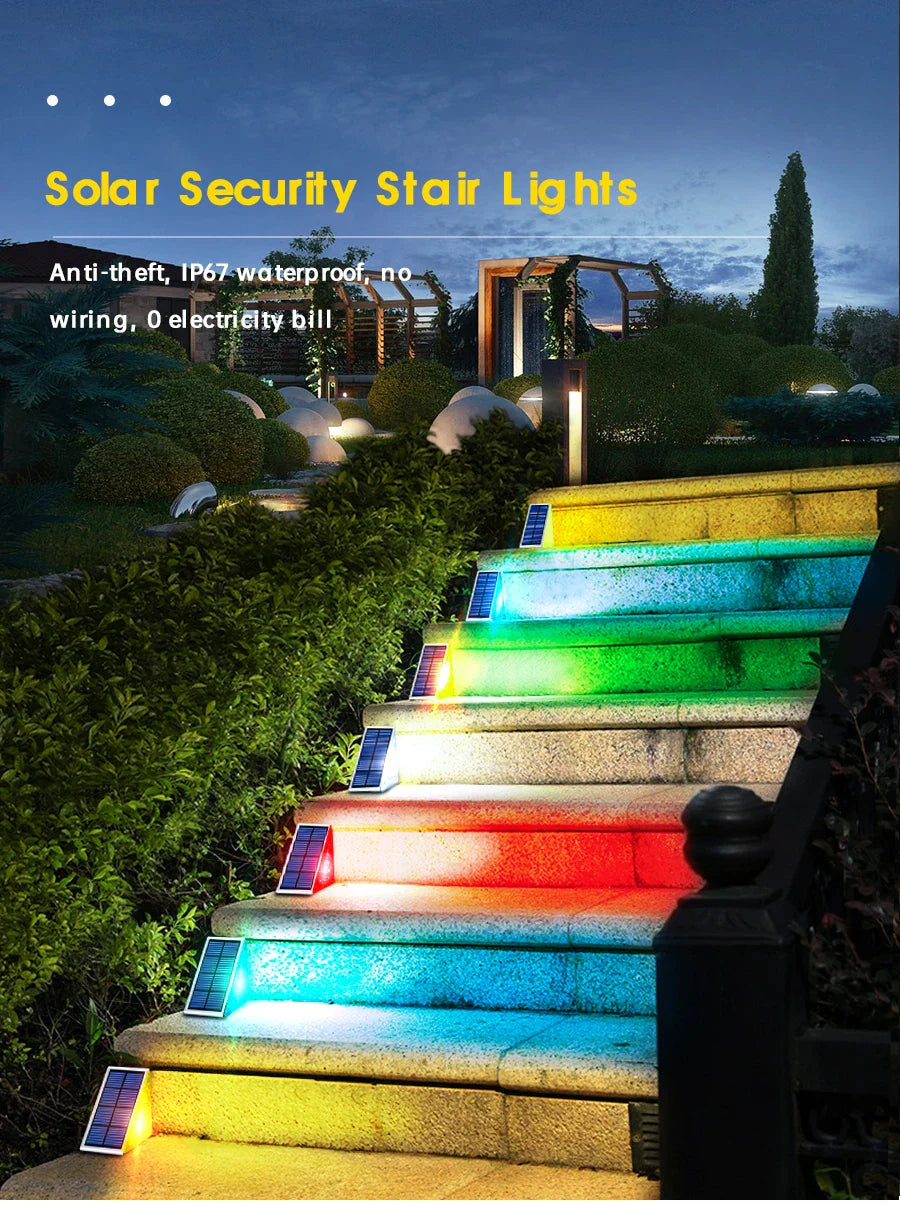 Solar Staircase Light