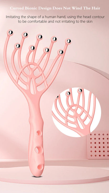 Hand Held Scalp Massage Roller - Wholesalus