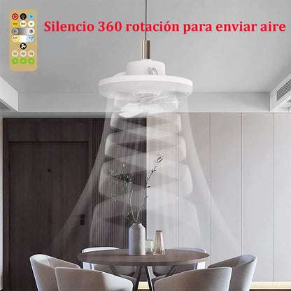 2 in 1 Swivel Fan LED Lamp - Wholesalus