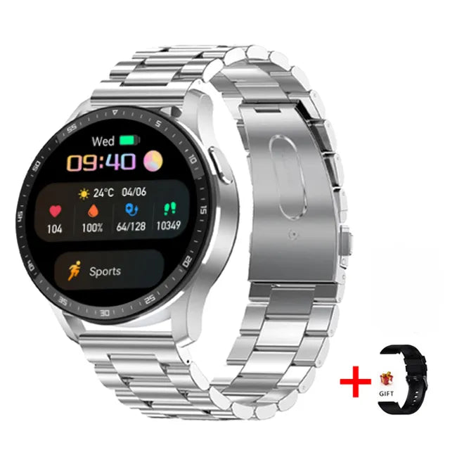 Two In One  Smart Watch With Bluetooth Earbuds