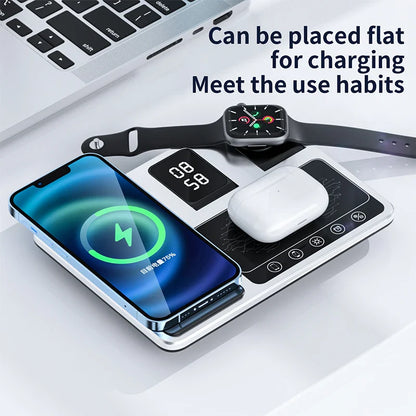 4 in 1 Magsafe Wireless Charging Station - Wholesalus