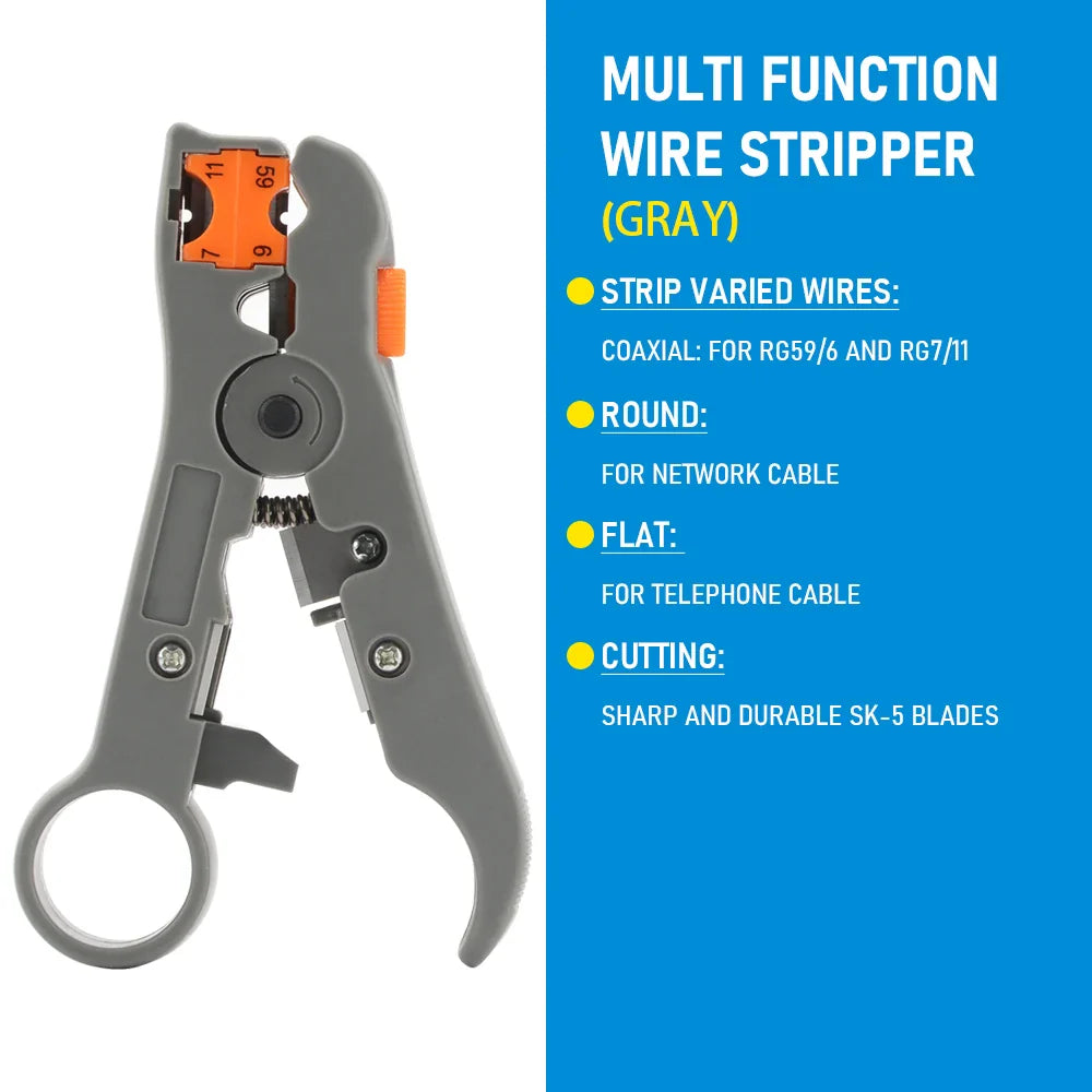 Multi-functional Wire Stripping Tool - Wholesalus