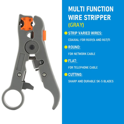 Multi-functional Wire Stripping Tool - Wholesalus