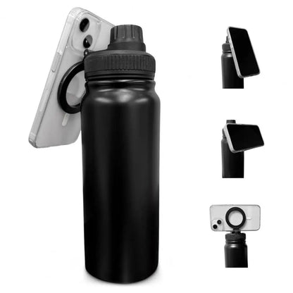 Insulated Water Bottle Magnetic Phone Holder - Wholesalus
