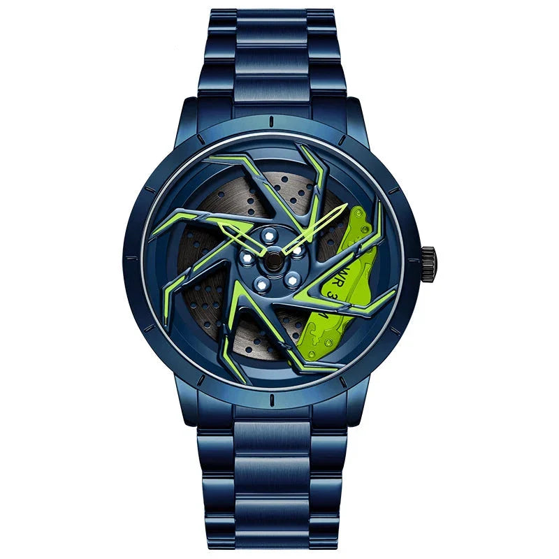 Spinning Wheel Luxury Watch