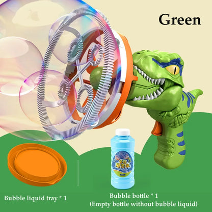 Dinosaur Bubble Gun Machine Toy - Wholesalus