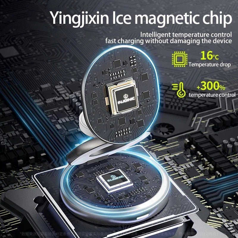 3 in 1 Foldable Magnetic Wireless Charger - Wholesalus