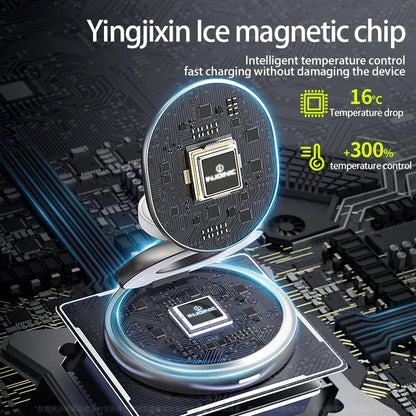 3 in 1 Foldable Magnetic Wireless Charger - Wholesalus