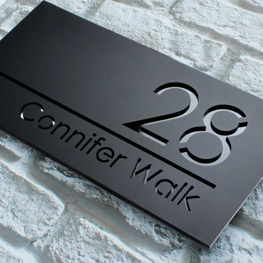 Customized Acrylic Laser Cut Sign Plate - Wholesalus