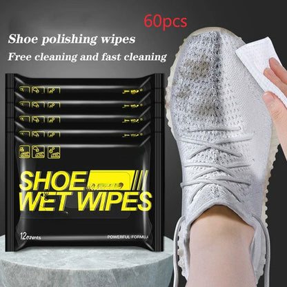 Shoe Polish Disposable Wet Wipes - Wholesalus