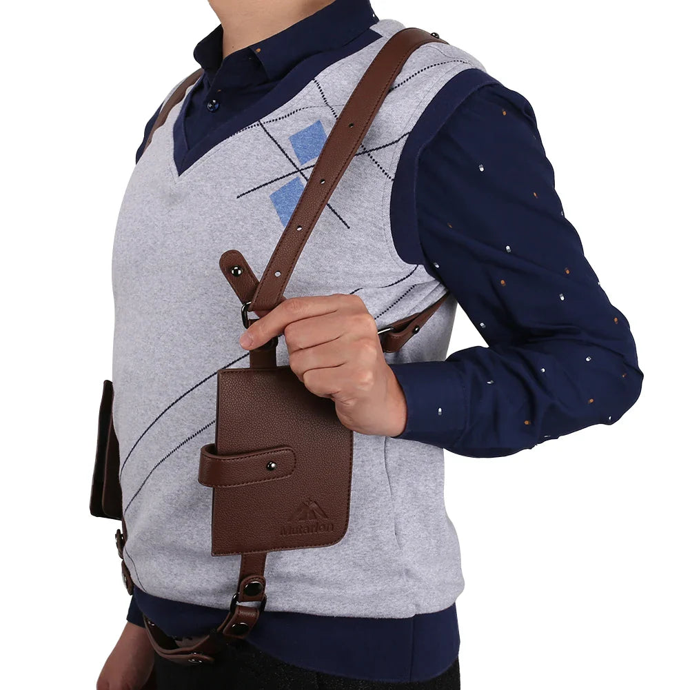 Retro Shoulder Double Pocket Holster