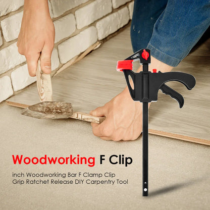 Adjustable Handheld Woodworking F Clamp - Wholesalus