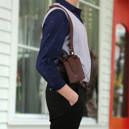 Retro Shoulder Double Pocket Holster - Wholesalus