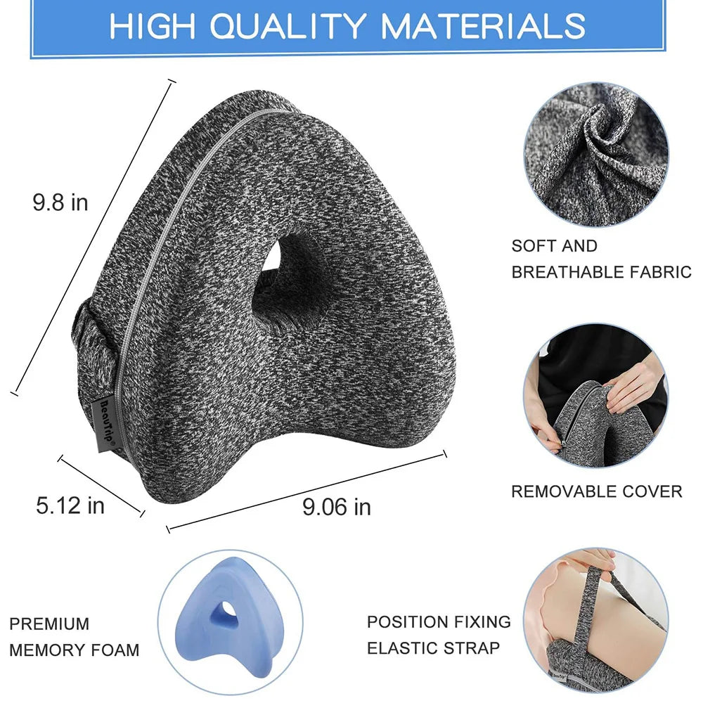 Memory Foam Orthopedic Leg Cushion Pillow - Wholesalus