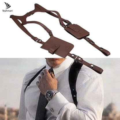 Retro Shoulder Double Pocket Holster - Wholesalus