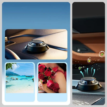 Solar Electromagnetic Molecular Car Fragrance - Wholesalus