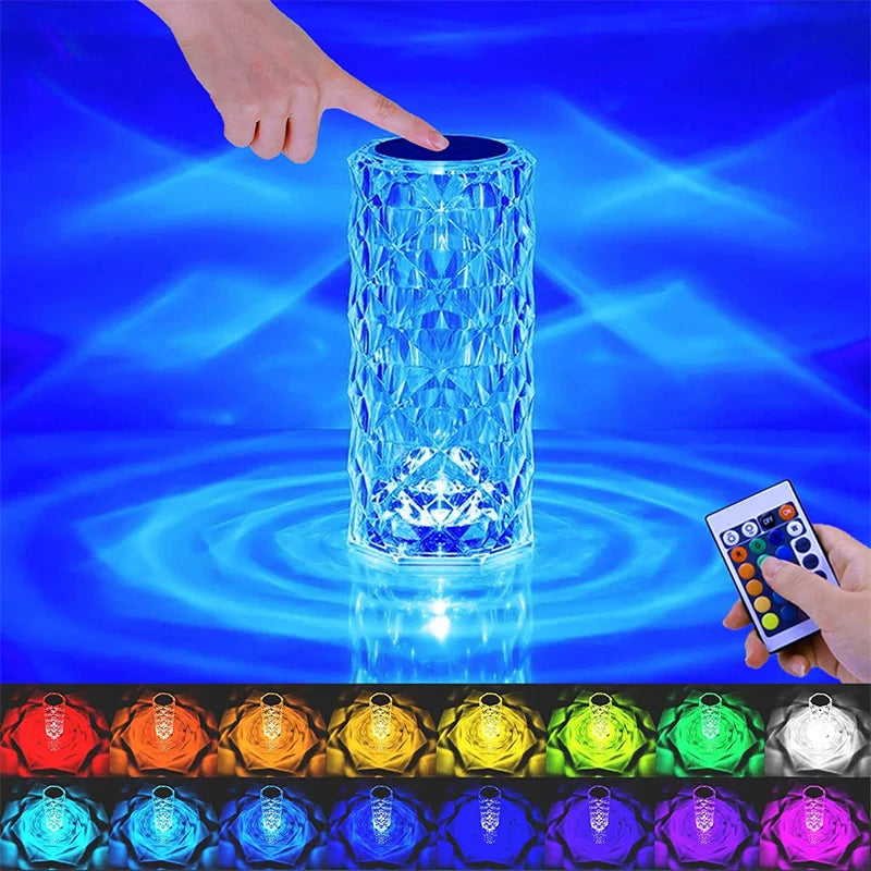 USB Crystal Touch Lamp