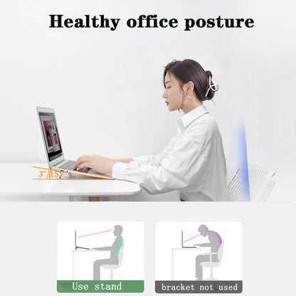 Zinc Alloy Laptop Elevation Stand - Wholesalus