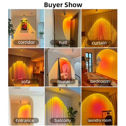 LED Sunset Spotlight Lamp - Wholesalus