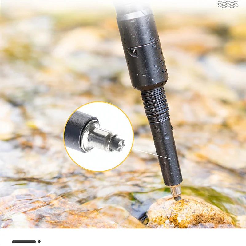 Multifunctional Aluminium Alloy Hiking Stick - Wholesalus