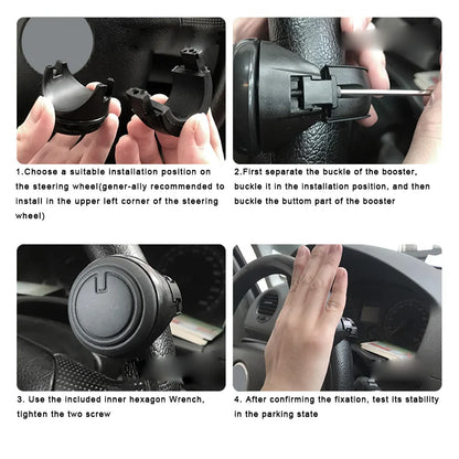 Universal Car Steering Wheel Spinner Knob - Wholesalus