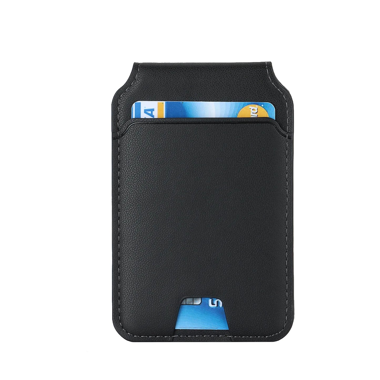 Foldable Magnetic Leather Kickstand Wallet